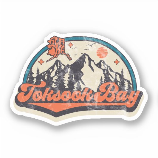 Toksook Bay, Alaska Sticker (Voorkant)