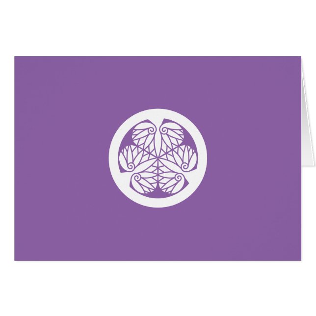 Tokugawa Aoi (13 bloemblaadjes) Edo (Voorkant Horizontaal)