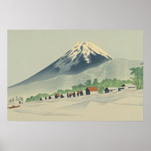 Tokuriki Tomikichiro 36 Uitzichten Fuji Art Japan Poster