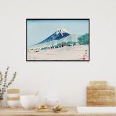 Tokuriki Tomikichiro 36 Uitzichten Fuji art japan Poster (Keuken)