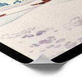 Tokuriki Tomikichiro 36 Uitzichten Fuji art japan Poster (Hoek)