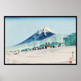 Tokuriki Tomikichiro 36 Uitzichten Fuji art japan Poster
