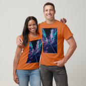 Tokyo A Neon Wonderland Active T-shirt (Unisex)