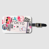 TOKYO BOARDING PASSES PHONE BAGAGELABEL (Voorkant (horizontaal))