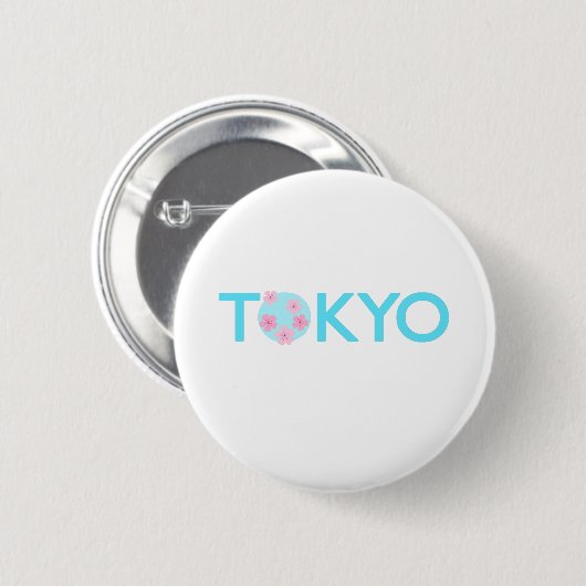 Tokyo Button (Voorkant /achterkant)