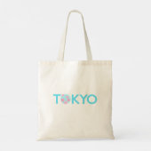 Tokyo Canvas tas (Achterkant)