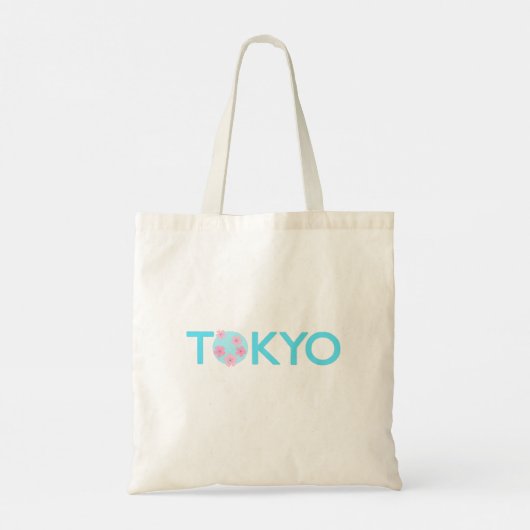 Tokyo Canvas tas (Achterkant)