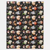 TOKYO CHOWTIME Chow Fleece Deken (Voorkant)