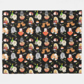 TOKYO CHOWTIME Chow Fleece Deken (Voorkant (Horizontaal))