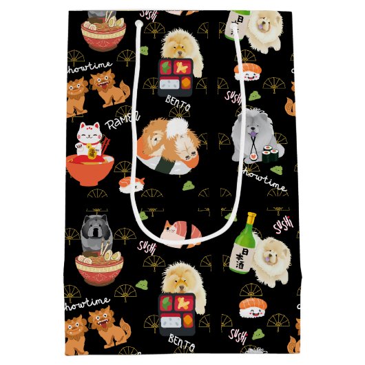 TOKYO CHOWTIME Chow Medium Cadeauzakje (Achterkant)