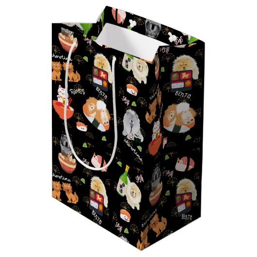 TOKYO CHOWTIME Chow Medium Cadeauzakje (Achterkant Gekanteld)