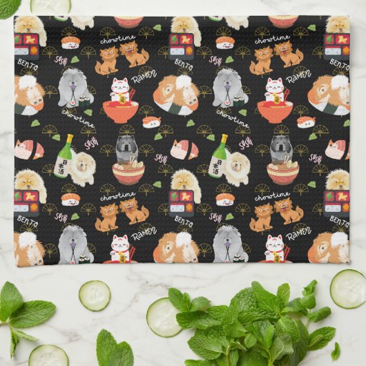 TOKYO CHOWTIME Chow Theedoek (Gevouwen)