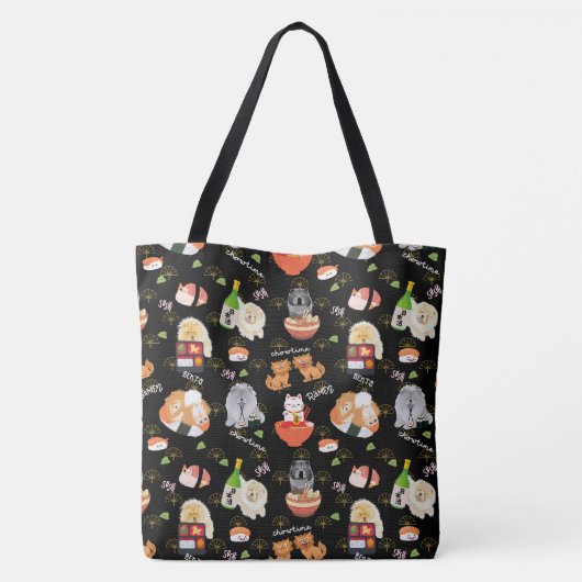 TOKYO CHOWTIME Chow Tote Bag (Achterkant)