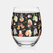 TOKYO CHOWTIME Chow Wijnglas Zonder Voet (Voorkant)