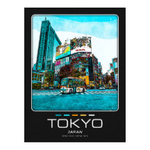 Tokyo City Poster