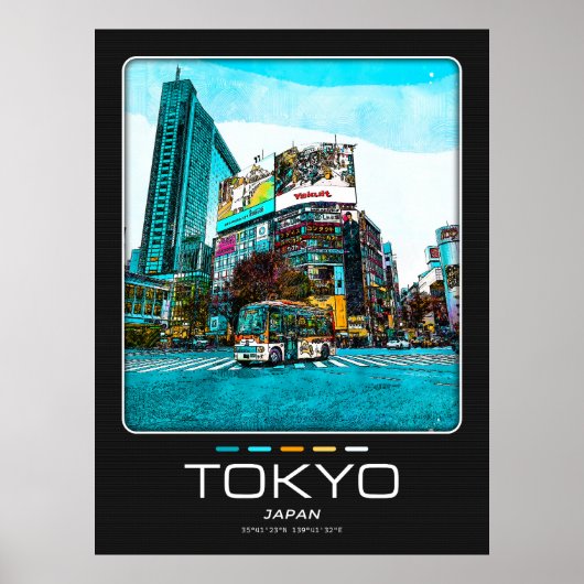 Tokyo City Poster (Voorkant)