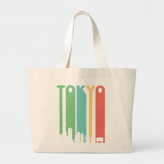  Tokyo Cityscape Grote Tote Bag (Voorkant)