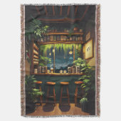 Tokyo Coffee House Deken (Voorkant Verticaal)