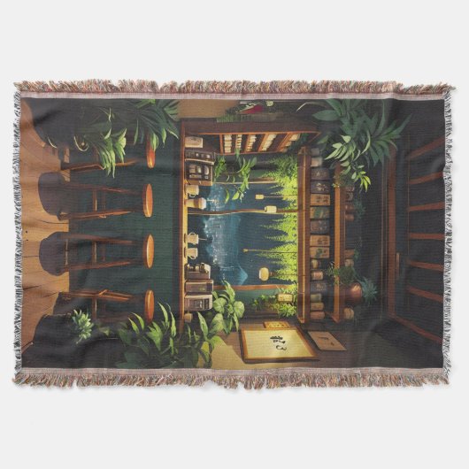 Tokyo Coffee House Deken (Voorkant)