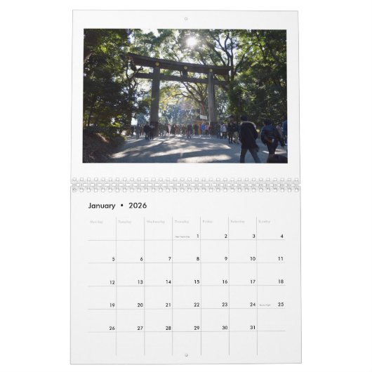 Tokyo Colour Photography 2026 Kalender (Jan 2026)