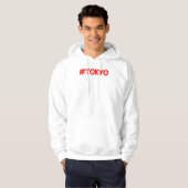 "#Tokyo" Cute Design. Bestel nu Hoodie (Voorkant volledig)