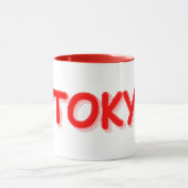 "#Tokyo" Cute Design. Bestel nu Mok (Midden)