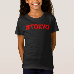 "#Tokyo" Cute Design. Bestel nu T-shirt