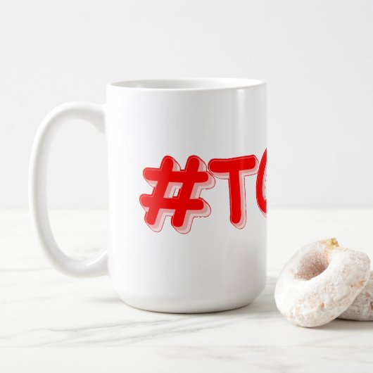 "#Tokyo" Cute Design. Latere Mok Nu kopen (Met donut)