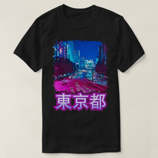 Tokyo Cyberpank T-shirt (Design voorkant)