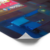 Tokyo Dreamweaver: AI-Gegenereerde Cityscapes Poster (Hoek)