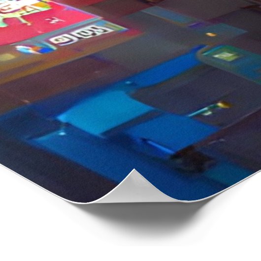 Tokyo Dreamweaver: AI-Gegenereerde Cityscapes Poster (Hoek)