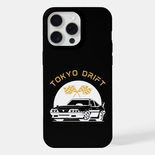 Tokyo Drift iPhone Hoesje (Achterkant)