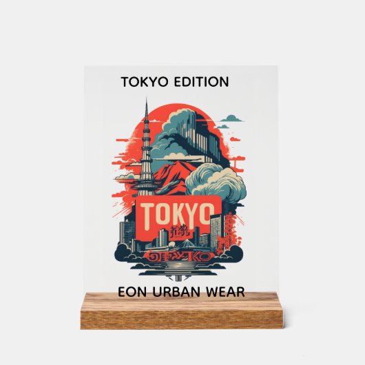 TOKYO EDITION ACRYL BORD (Voorkant)