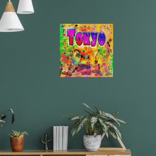 Tokyo Epoch Hour Poster (Woonkamer 1)