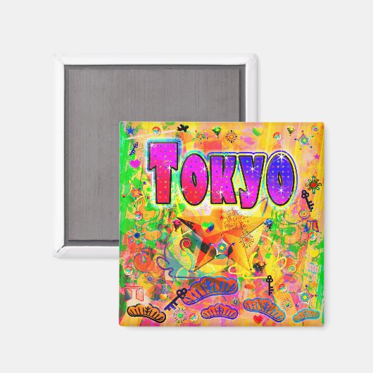 Tokyo Epoch Uur Magneet (Voorkant / Achterkant)