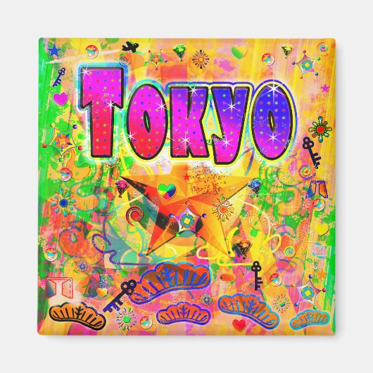 Tokyo Epoch Uur Magneet (Voorkant)