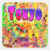Tokyo Epoch Uur Sticker (Voorkant)
