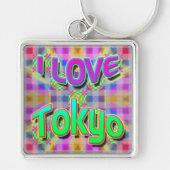 Tokyo Festival 1 "I LOVE Tokyo" Sleutelhanger (Voorkant)