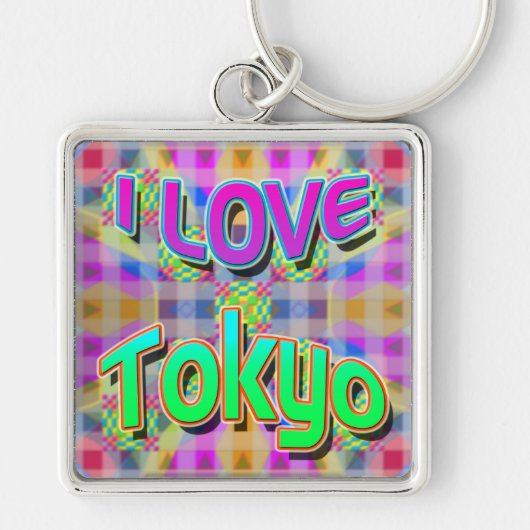 Tokyo Festival 1 "I LOVE Tokyo" Sleutelhanger (Voorkant)