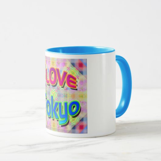 Tokyo Festival 3 "I LOVE Tokyo" Cup Mok (Voorkant rechts)