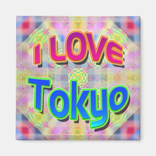 Tokyo Festival 3 "I LOVE Tokyo Magnet" Magneet (Voorkant)