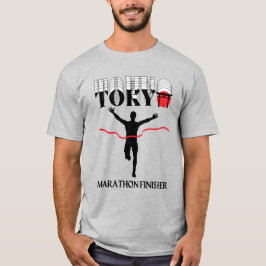 Tokyo Finisher Marathon Runner Gift voor de Runner T-shirt