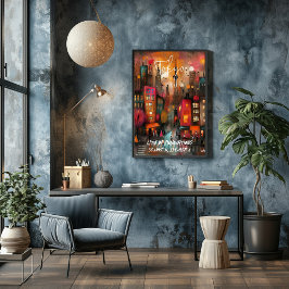 Tokyo: Futuro e Innovación Perfect Poster