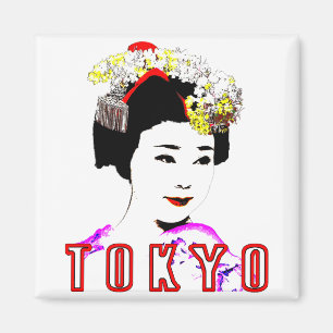 Tokyo Geisha Magnet