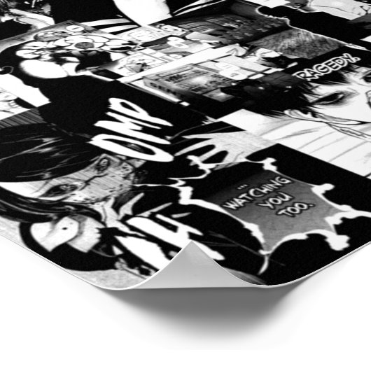 Tokyo Ghoul Manga Collage Poster (Hoek)