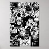 Tokyo Ghoul Manga Collage Poster (Voorkant)