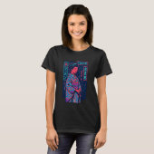 Tokyo Glow Geisha in Neon Streets T-shirt (Voorkant volledig)