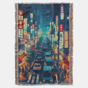 Tokyo in Beweging Deken