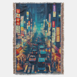 Tokyo in Beweging Deken