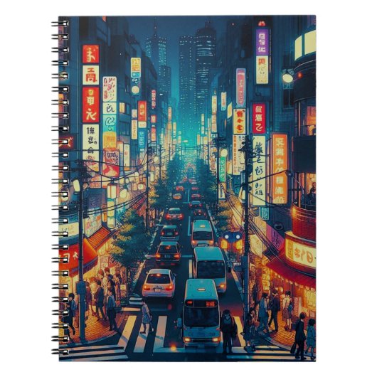 Tokyo in Beweging Notitieboek (Voorkant)